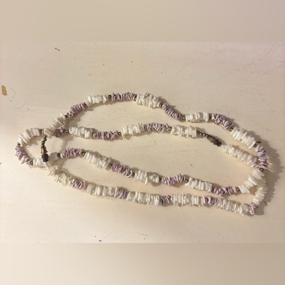 Beaded Shell Necklace